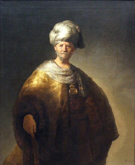 Rembrandt Peale Man in Oriental Costume Germany oil painting art